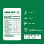 Aceite de Semillas de Cáñamo Prensado en Frío – Goland - Imagen 3